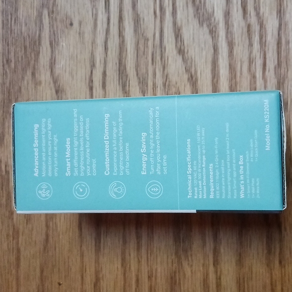 Smart Wifi Dimmer Switch- Motion Activated - Picture 3 of 3